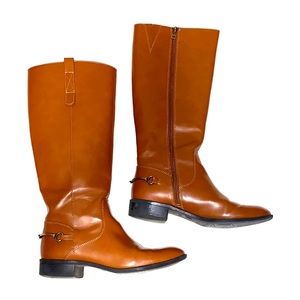 Sam and Libby Tall Riding Boots Faux Leather